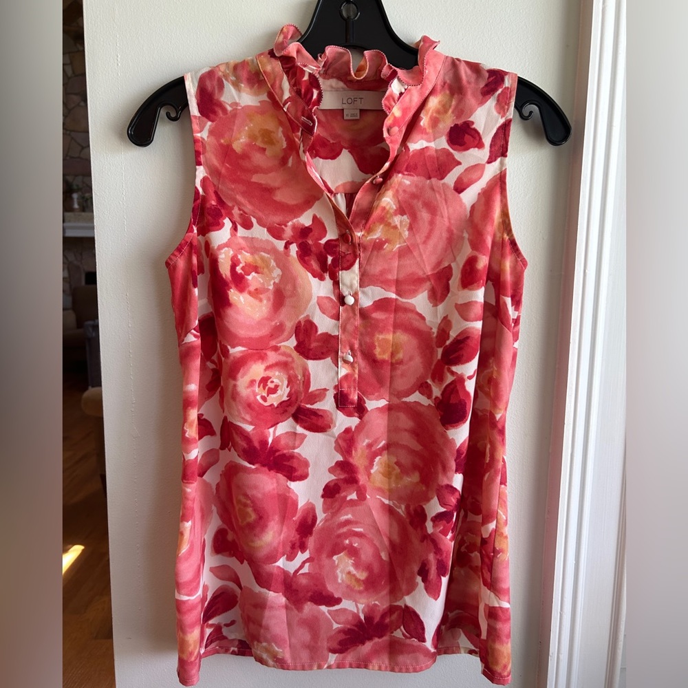 Ann Taylor LOFT blouse tank